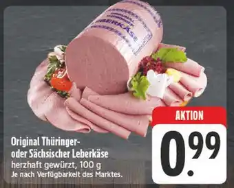 E-Center Original thüringer leberkäse Angebot
