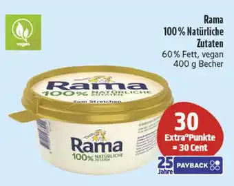E-Center Rama 100% natürliche zutaten Angebot