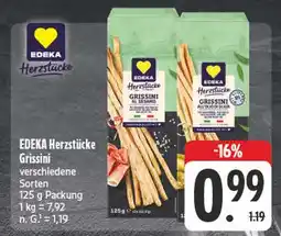E-Center Edeka herzstücke grissini Angebot