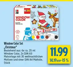 diska Marabu window color set 'christmas' Angebot