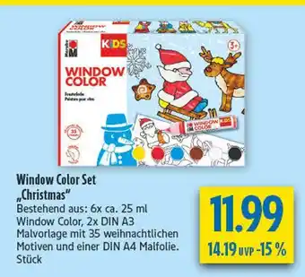 diska Marabu window color set 'christmas' Angebot