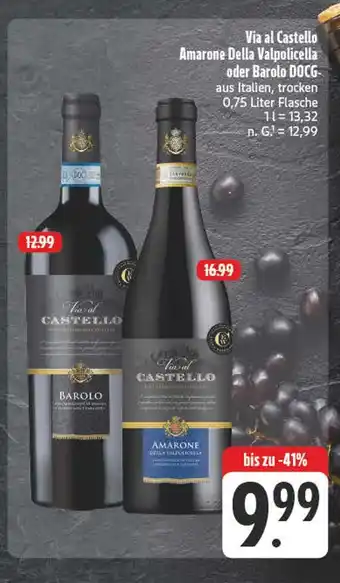 E-Center Via al castello barolo docg Angebot