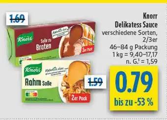 diska Knorr soße zu braten Angebot