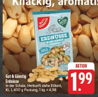 E-Center Gut & günstig erdnüsse Angebot
