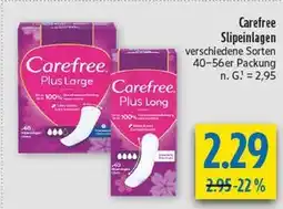 diska Carefree plus large Angebot