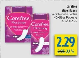 diska Carefree plus large Angebot