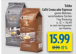 diska Tchibo caffè crema Angebot