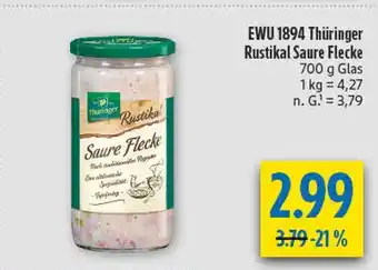 diska Thüringer rustikal saure flecke Angebot