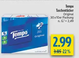 diska Tempo taschentücher original Angebot