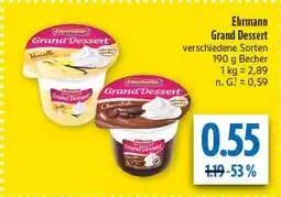 diska Ehrmann grand dessert vanille Angebot