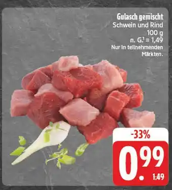 E-Center Gulasch gemischt Angebot