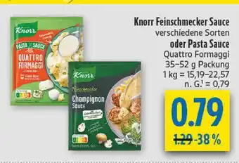 diska Knorr quattro formaggi Angebot