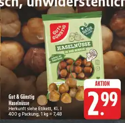 E-Center Gut & günstig haselnüsse Angebot