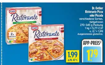diska Dr. oetker ristorante pizza piccola margherita Angebot