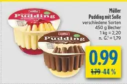 diska Müller vanille pudding mit soße Angebot