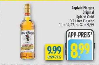 diska Captain morgan original spiced gold Angebot