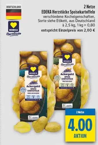 diska Edeka herzstücke ackergold speisekartoffeln mehligkochend Angebot