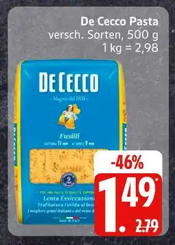 Edeka De cecco fusilli Angebot