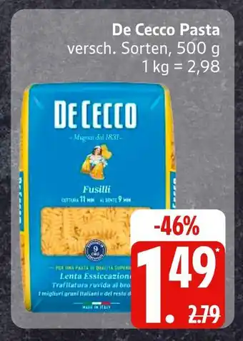 Edeka De cecco fusilli Angebot