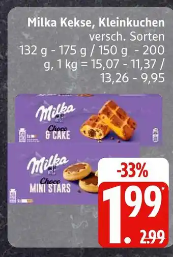 Edeka Milka choco & cake Angebot