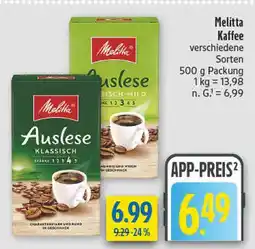diska Melitta auslese klassisch Angebot