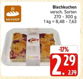 Marktkauf Backlust blechkuchen Angebot