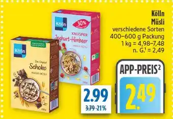 diska Kölln schoko hafer-müsli Angebot