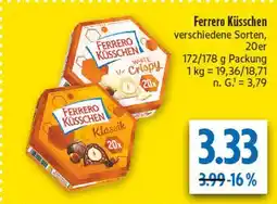 diska Ferrero küsschen white crispy Angebot