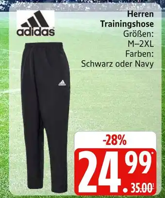 Marktkauf Adidas herren trainingshose schwarz Angebot