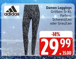 Marktkauf Adidas damen leggings schwarz/leo Angebot
