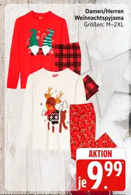 Marktkauf Damen weihnachtspyjama Angebot