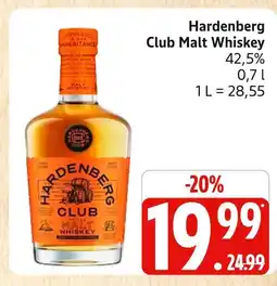 Marktkauf Hardenberg club malt whiskey Angebot