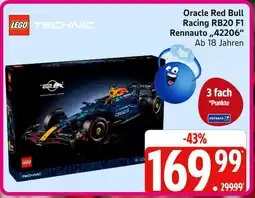 Marktkauf Lego oracle red bull racing rb20 f1 rennauto 42206 Angebot