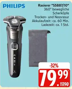 Marktkauf Philips rasierer s5887/10 Angebot
