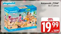 Marktkauf Playmobil katzencafé 71744 Angebot