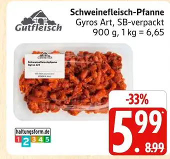 Marktkauf Gutfleisch schweinefleisch-pfanne gyros art Angebot