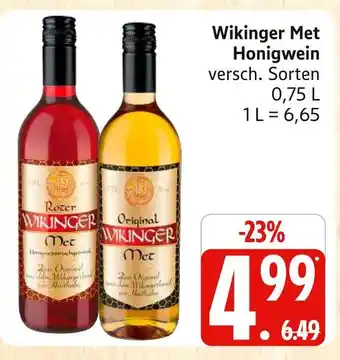 Marktkauf Wikinger met roter honigwein Angebot