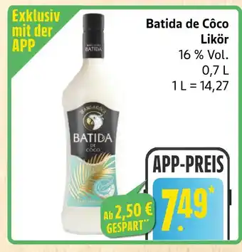 Marktkauf Mangaroca batida de côco likör Angebot