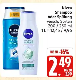 Marktkauf Nivea shampoo strong power Angebot