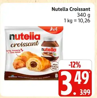Marktkauf Nutella croissant Angebot