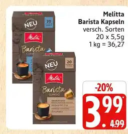 Marktkauf Melitta barista kapseln lungo Angebot