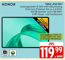 Marktkauf Honor tablet pad x8a Angebot