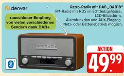 Marktkauf Denver retro-radio mit dab „dab18“ Angebot
