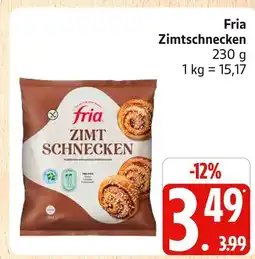 Marktkauf Fria zimtschnecken Angebot