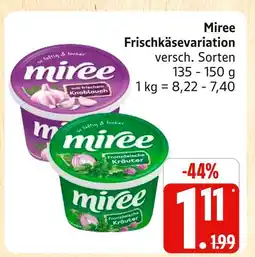 Marktkauf Miree frischkäsevariation mit frischem knoblauch Angebot