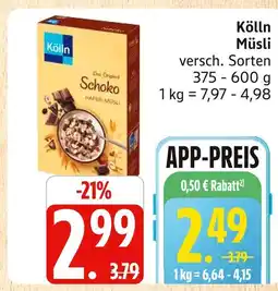 Marktkauf Kölln müsli Angebot