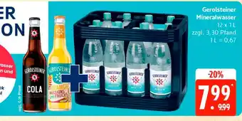 Marktkauf Gerolsteiner mineralwasser medium Angebot