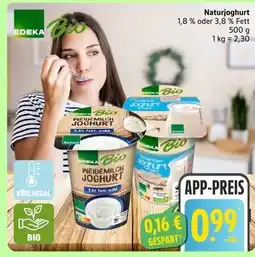 Marktkauf Edeka bio weidemilch joghurt Angebot