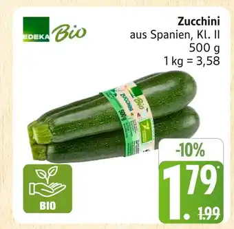 Marktkauf Edeka bio zucchini Angebot