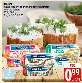 Marktkauf Milram knobi & chili quark Angebot